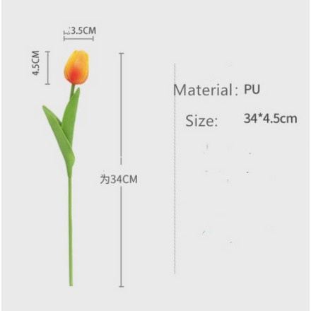 TULIP TANGKAI BESAR  Bunga Tulip Artificial Hiasan Rumah Home Decor Kain Artificial Per Tangkai