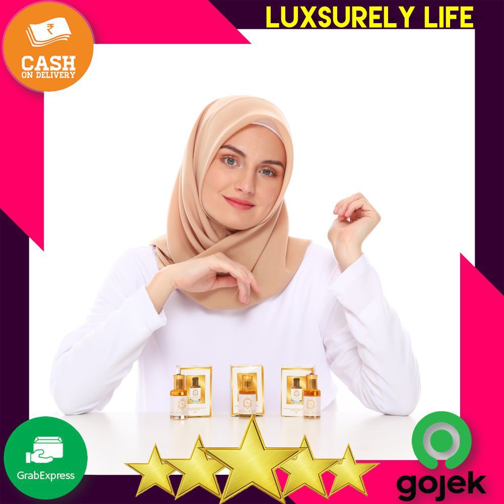 TERLARIS ORIGINAL MINYAK WANGI KASTURI RAWDHA PARFUM ASLI ARAB 12ML RAWDHA KASTURI