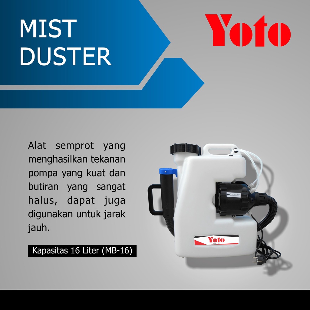 Electrik Mist Duster Sprayer - Mist Blower