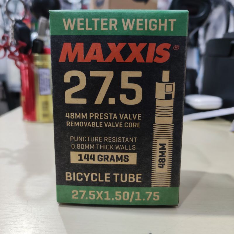 Ban dalam sepeda maxxis 27.5 x 1.50 - 1.75 pentil presta 48mm