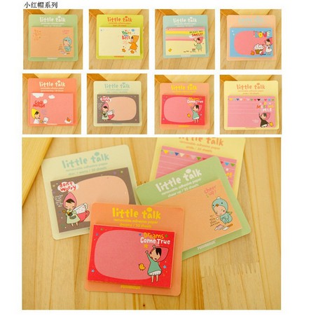 MEMO KARAKTER LUCU & UNIK NOTEBOOK CATATAN MEMO KARAKTER-MEMO LITTLE TALK