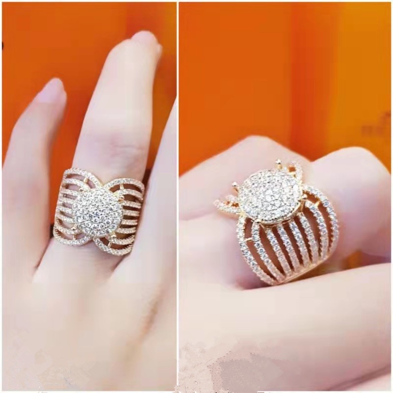 Cincin Xuping Mata Full Lapis Emas Perhiasan Fashion L18