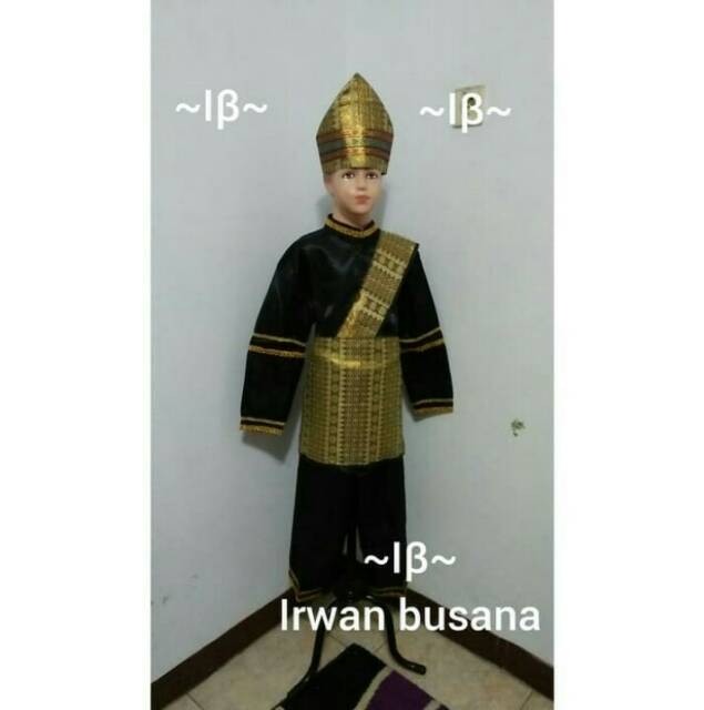 Setelan baju //  baju adat batak anak2 size XL