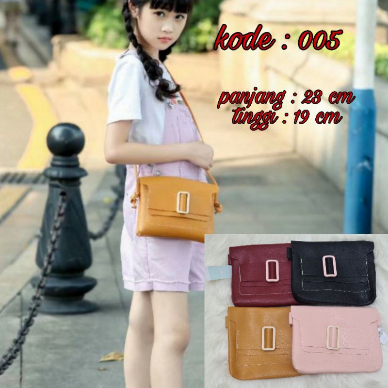 Dtree . tas bahu / tas slempang mini bahan kulit pu import