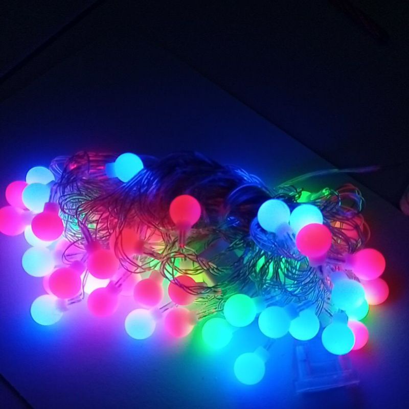 Jual Lampu anggur warna warni | Shopee Indonesia