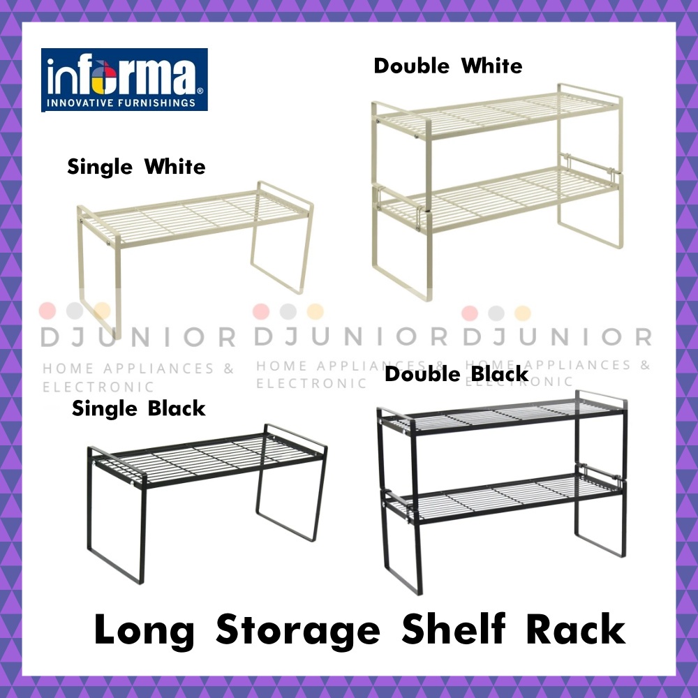 INFORMA - RAK SISIPAN / RAK PENYIMPANAN / RAK SUSUN / RAK BUMBU / RAK DAPUR / RAK PANCI / STORAGE SHELF