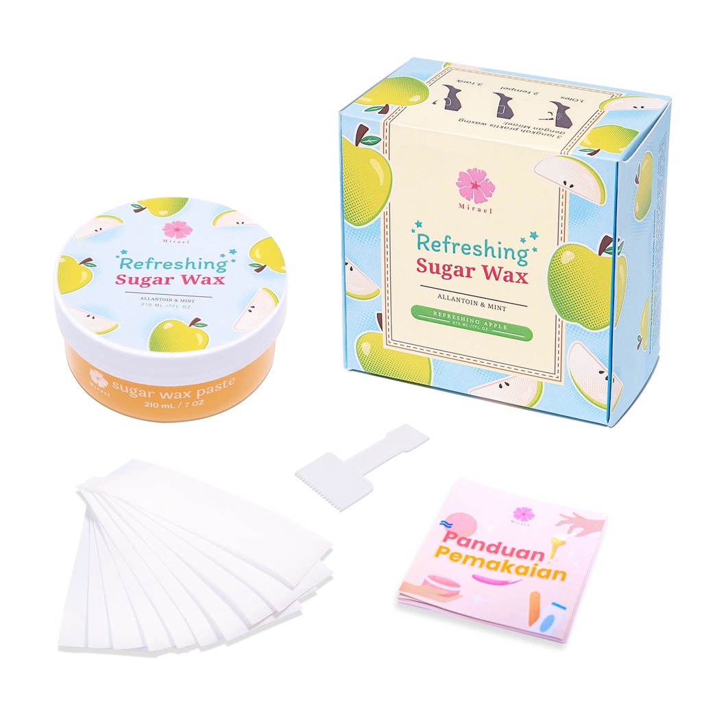 MIRAEL Paket Strapple Sugar Waxing Kit