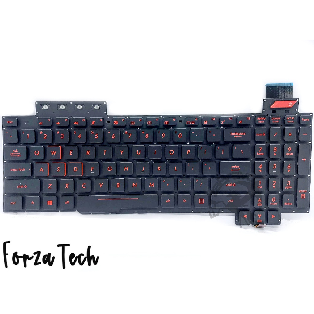 Laptop Keyboard For ASUS ROG Strix GL503 GL503G GL503GE GL503V GL503VM Black Red Font