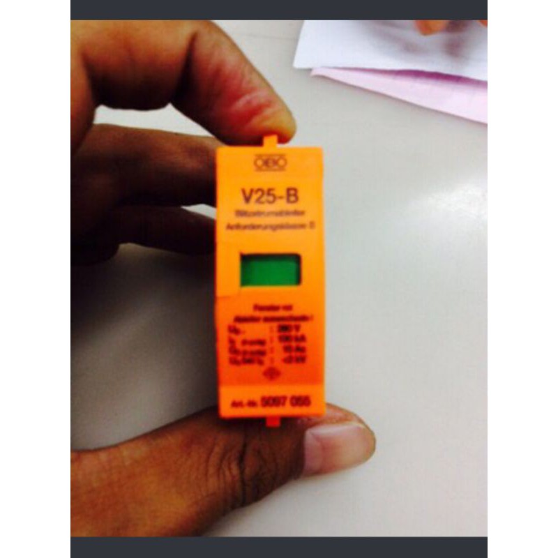 arester obo v25 arrester obo v 25 penangkal anti petir