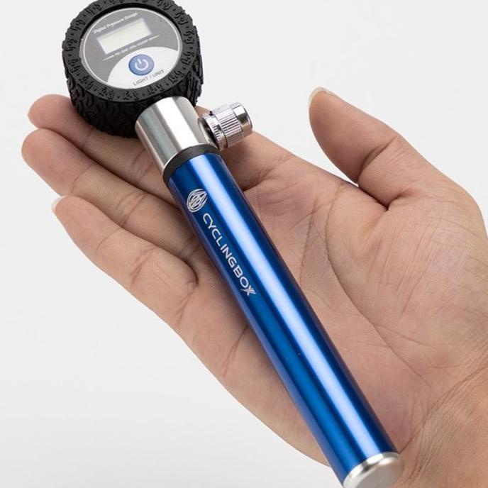 POMPA MINI TEKANAN TINGGI DENGAN SELANG INFLATOR UDARA UNTUK SEPEDA FHBS84565