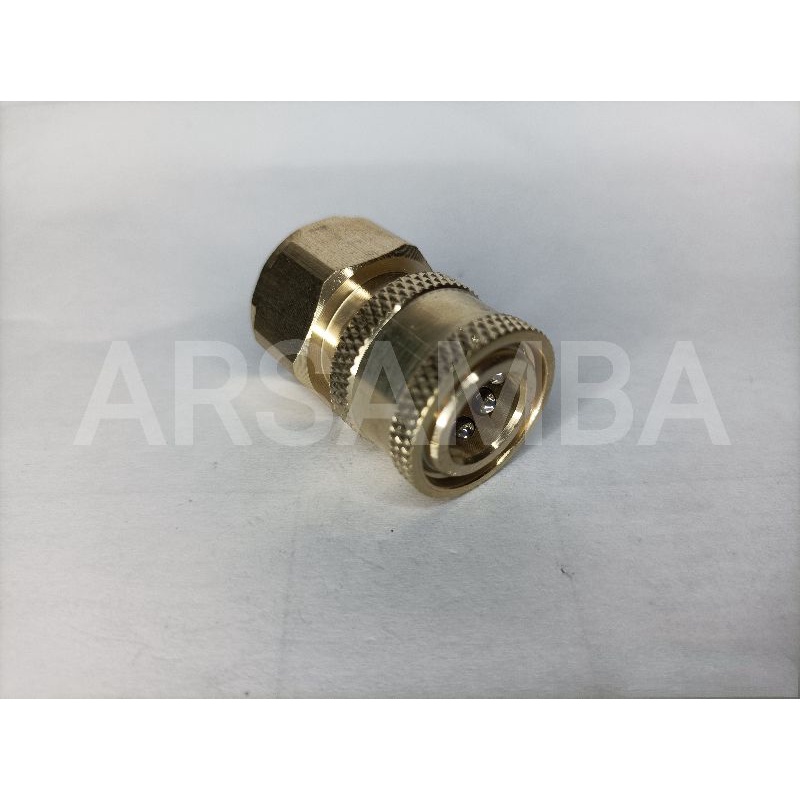 Quick Coupler 1/4" Female drat dalam M22