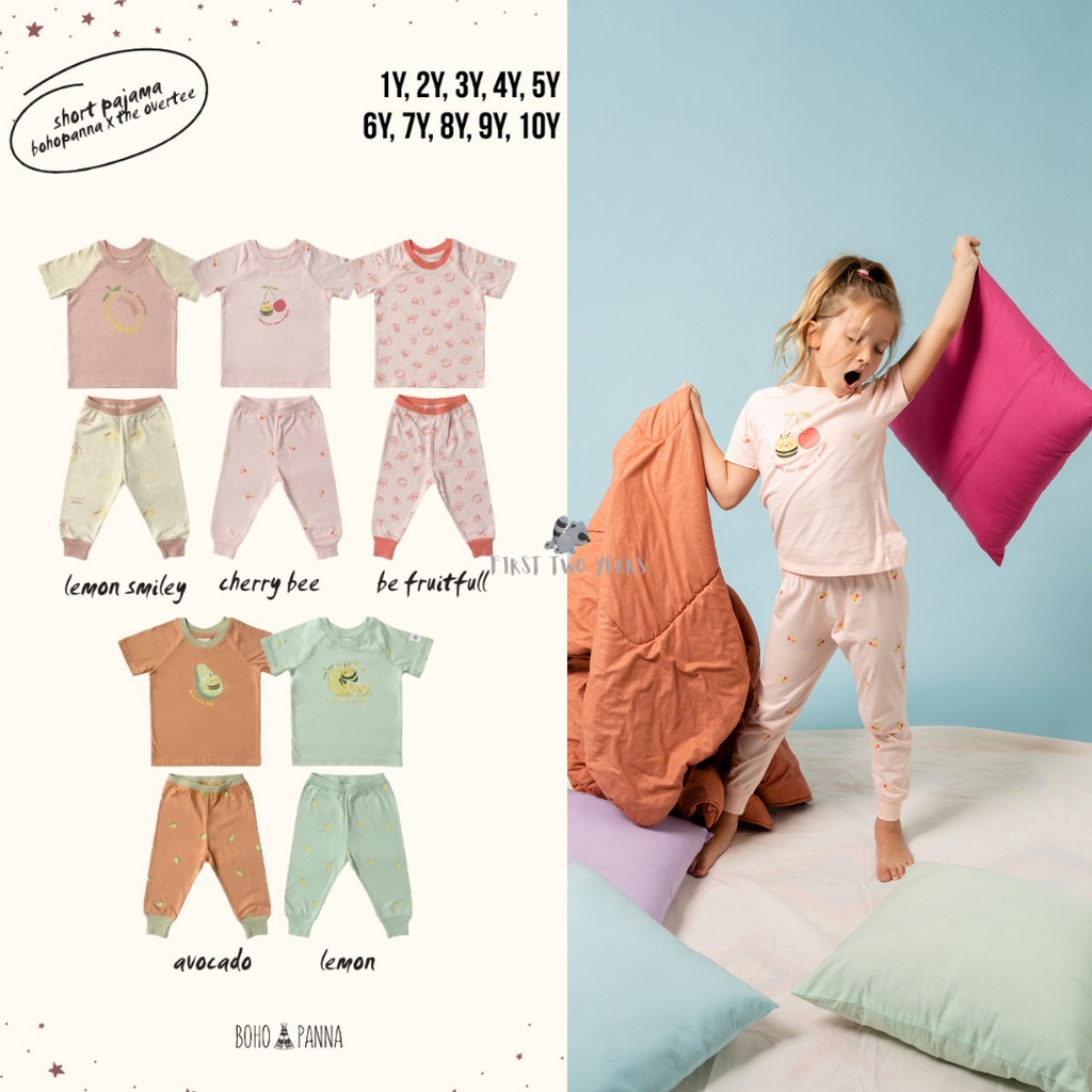 Bohopanna - Short Pajama X The Overtee / Piyama Anak