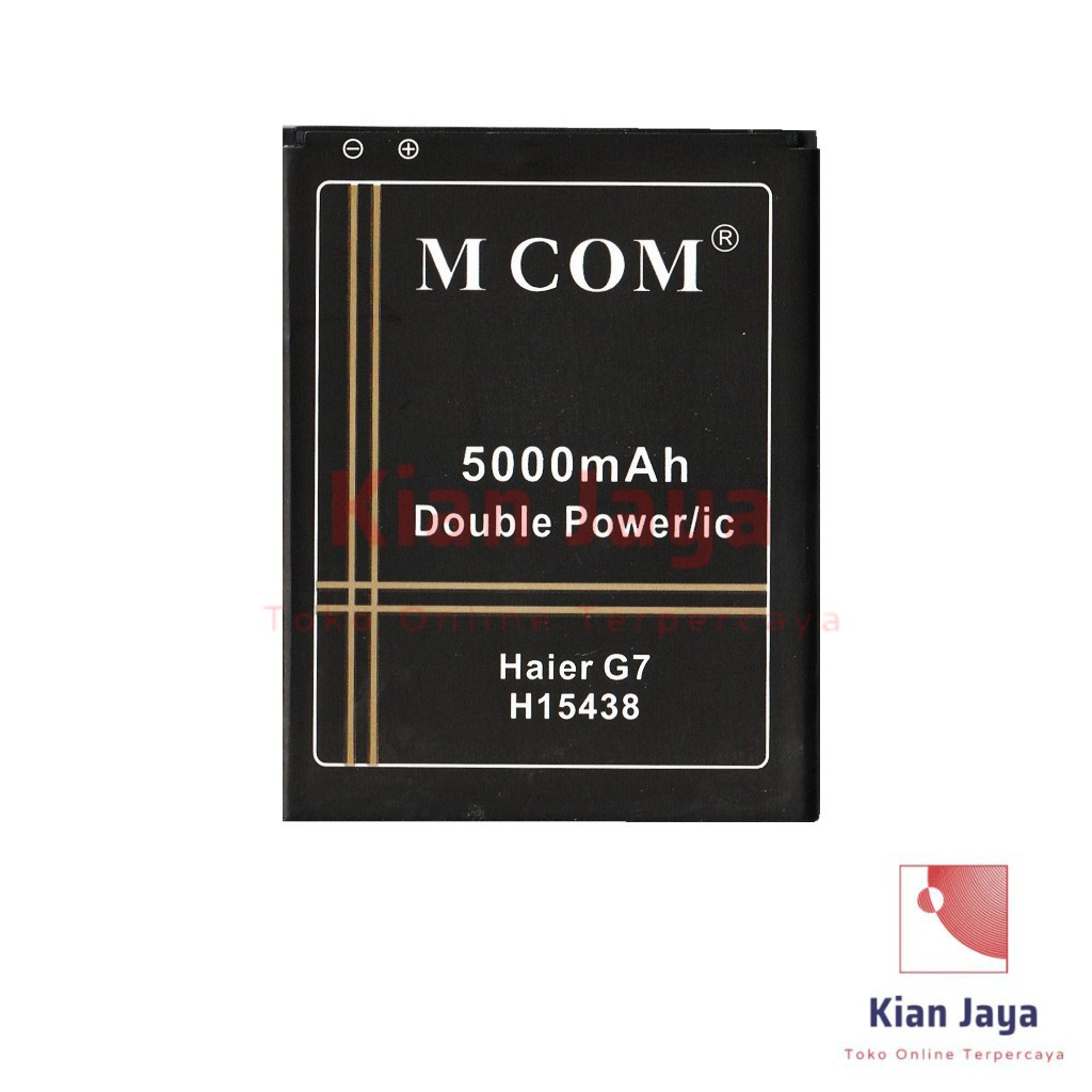 MCOM Baterai Hp Haier G7 H15438 Original Double Power Batre Batrai Battery Ori