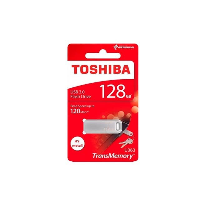 Toshiba Flashdisk 128GB USB 3.0 Biwako Metal U363