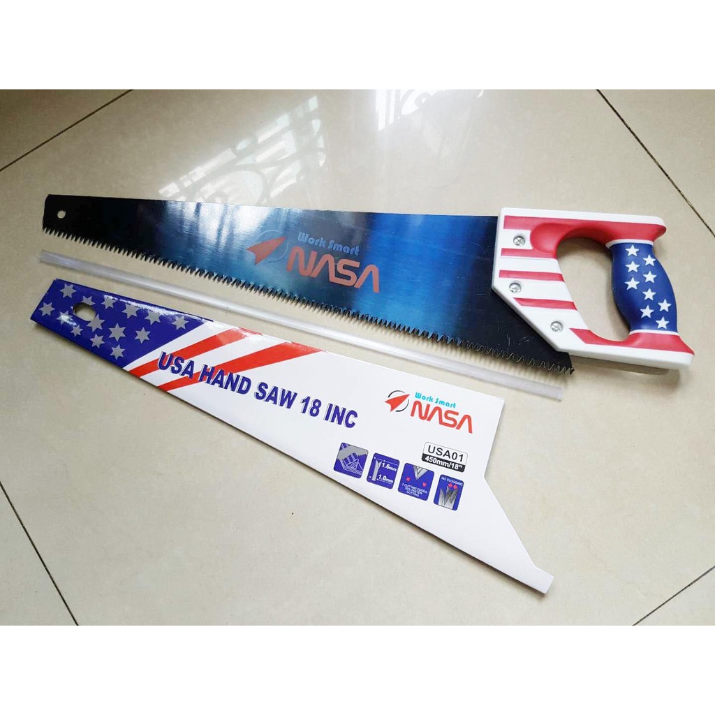  Gergaji  Kayu  manual  18 inch Hand Saw 45 cm Siap Pakai 