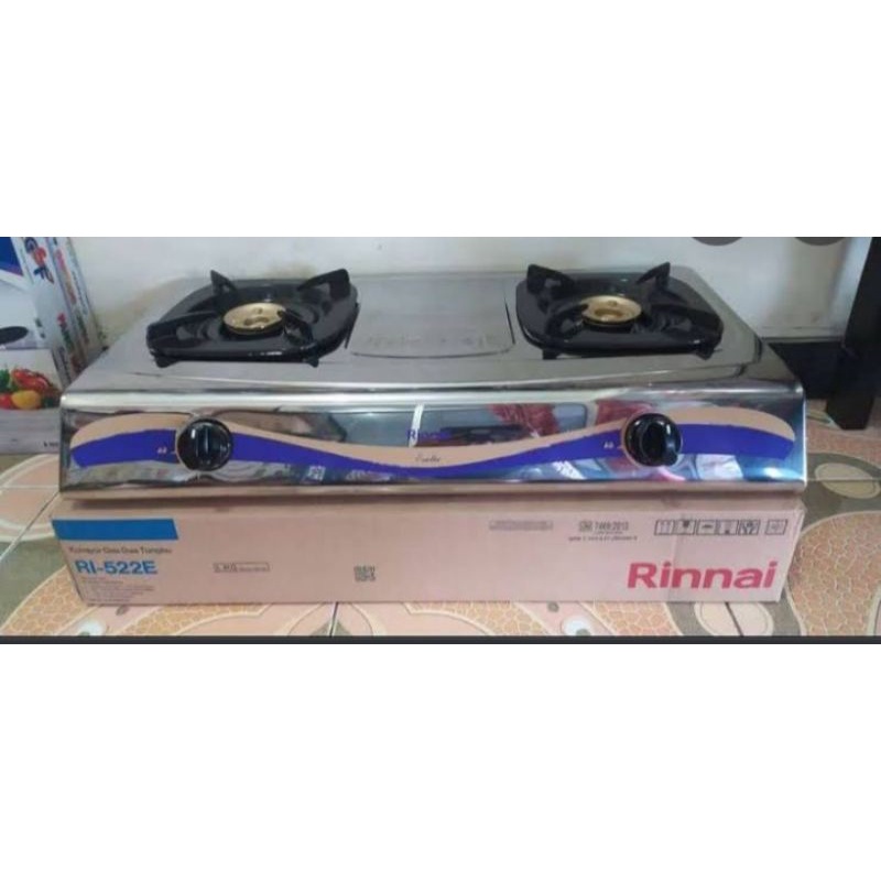Kompor RINNAI RI-522E Kompor gas dua tungku