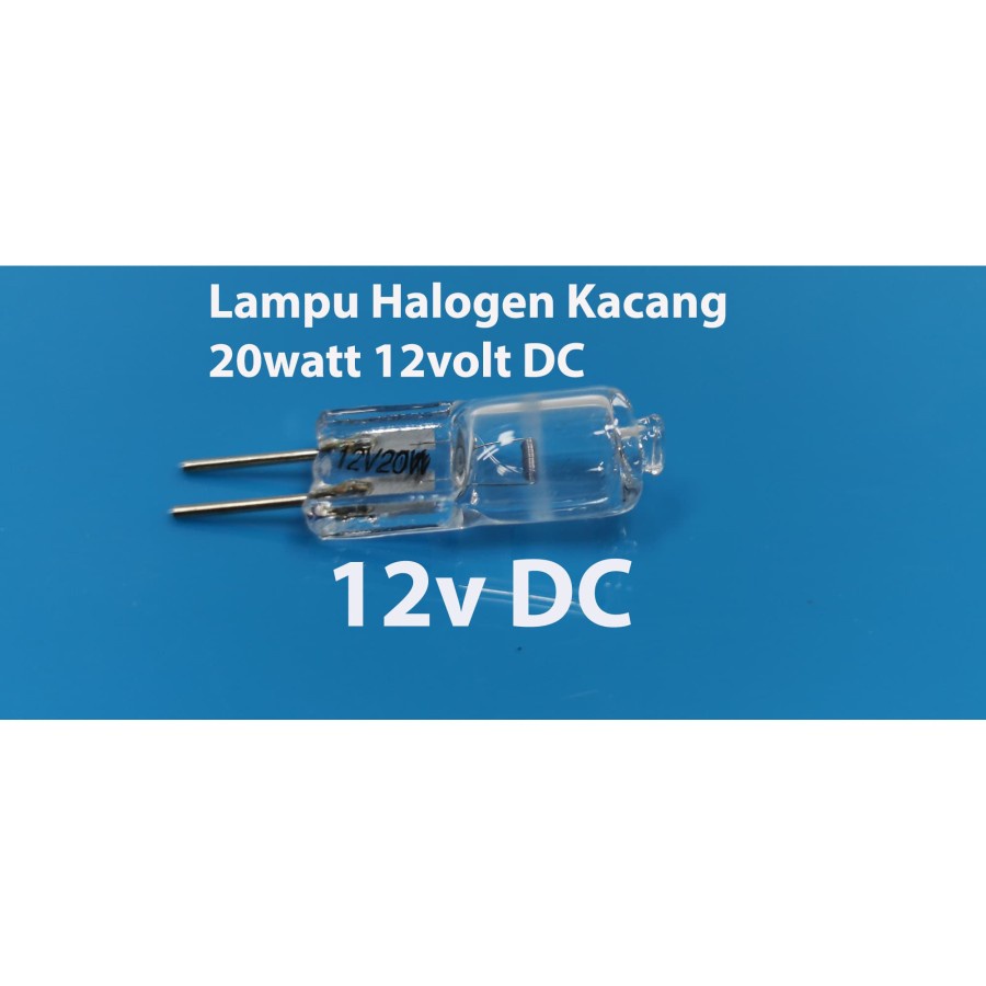 LAMPU HALOGEN KACANG 20watt 12V DC