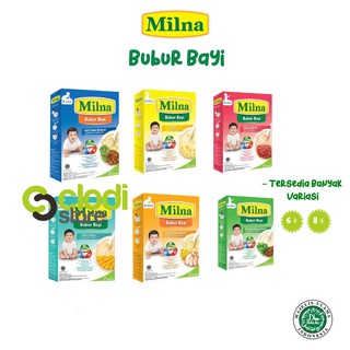 Image of Milna Bubur Bayi 6+ dan 8+ MPASI BAYI