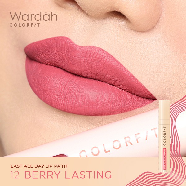 SHABRINA_FASHION Wardah Colorfit Day Lip Paint - Tahan Lama Hingga 12 Jam dan Transferproof TERBARU!