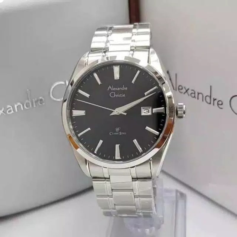 Jam Tangan Wanita Alexandre Christie 8515 AC8515 AC 8515 Couple Edition Original Garansi Resmi