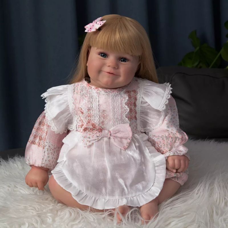 Ready Boneka Reborn Premium 60cm model baru Cantik