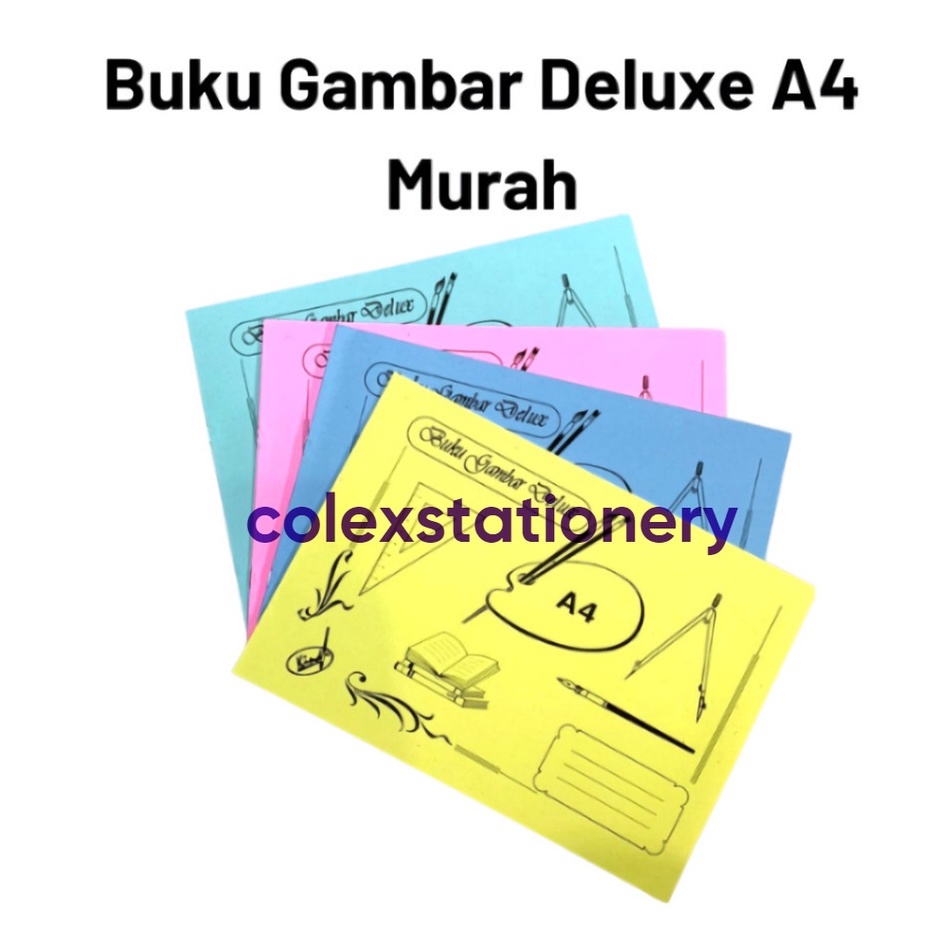 

Buku Gambar Deluxe A4 / Buku Gambar Murah