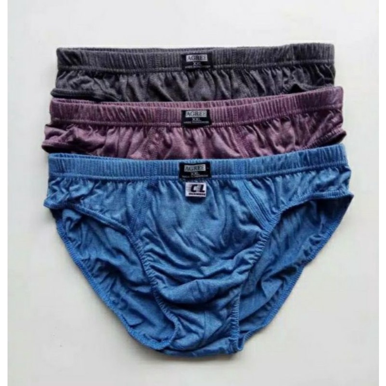 CELANA DALAM PRIA  AGREE 2-8886. 1box isi 3pcs