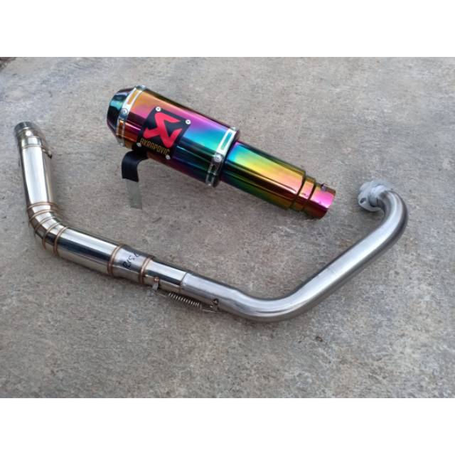 Knalpot Akrapovic Buat Motor 110cc 150cc 250cc