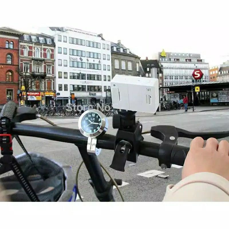 Holder Stang Motor dan Sepeda DSLR Bike Handlebar Mount Action Camera Xiaomi Yi