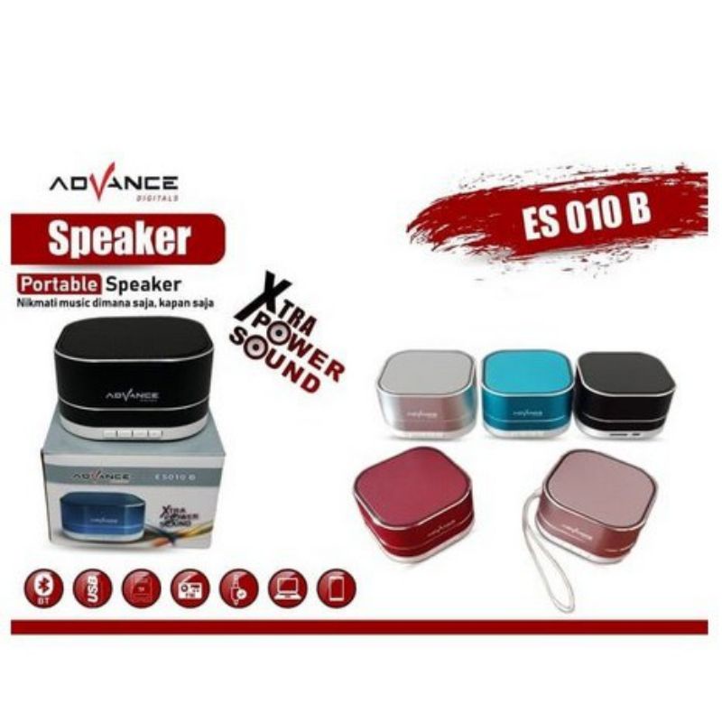 SPEAKER ADVANCE MINI BLUETOOTH ES010 B XTRA POWER SOUND MP3 PLAYER