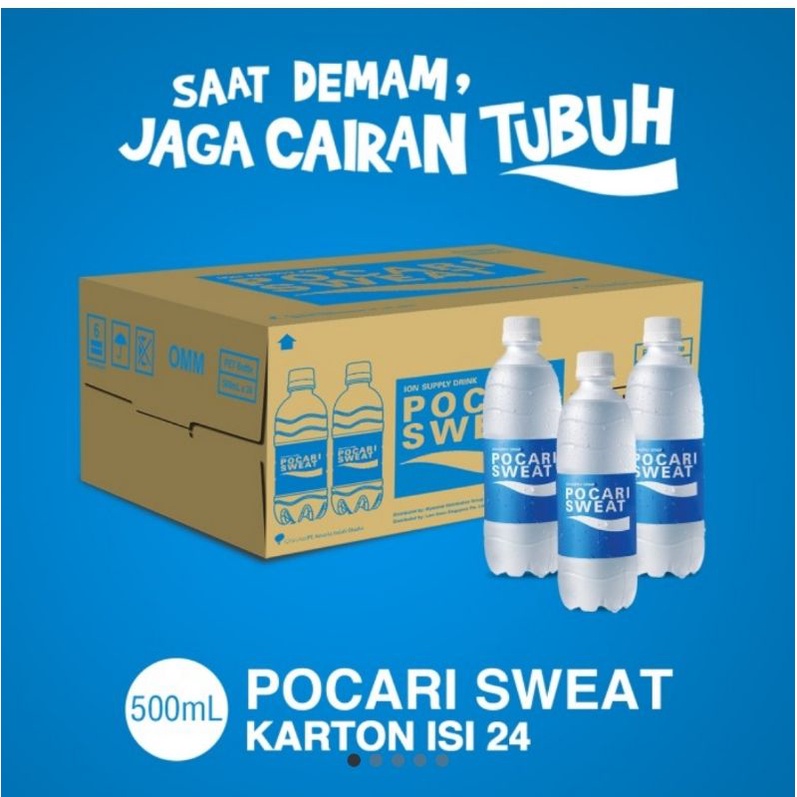 

Pocari Sweat Botol 500ml x 1Botol