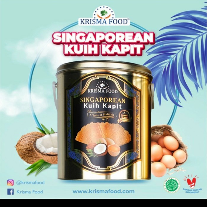 

singaporean kuih kapit semprong