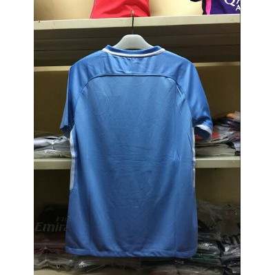 JERSEY BAJU BOLA MANCHESTER CITY HOME 2017 2018 FULLPATCH EPL GRADE ORI Terlaris