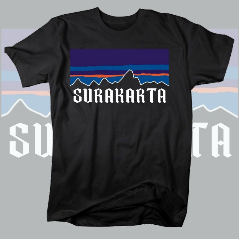 BAJU KAOS TSHIRT CASUAL FOOTBALL SURAKARTA PATAGONIA