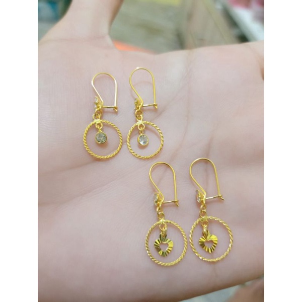 ANTING DEWASA PERAK 925 LAPIS MAS