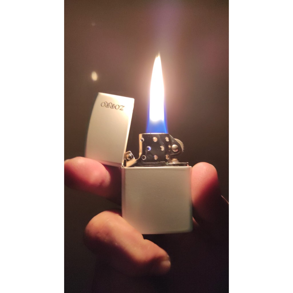 Korek Api Zorro 92070 Original Kerosene Lighter Luminous Lighter