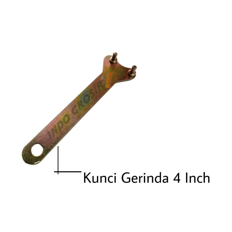 Paket Set Kunci Gerinda + Kunci Pas Untuk Mesin Gerinda Tangan 4 Inch