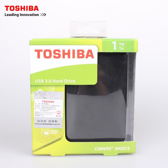 Hardisk Eksternal TOSHIBA CANVIO 1TB