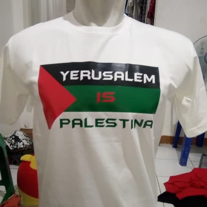 kaos/t shirt/baju keren ISLAM YERUSALEM PALESTINA