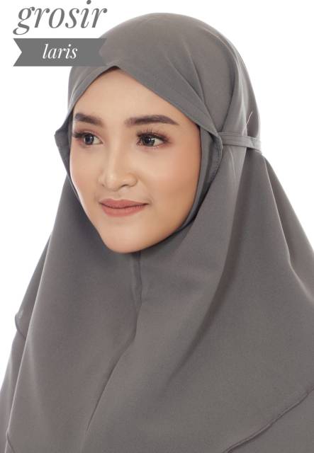 ( bm 2 ) NEW HIJAB MARYAM SYRIA BERGO DOUBLE 2 LAYER INSTAN DIAMON PREMIUM