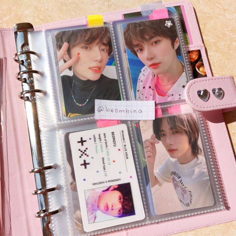 photocard txt beomgyu yeonjun taehyun pc minisode yzy tccf eternity freeze boy you port star grup