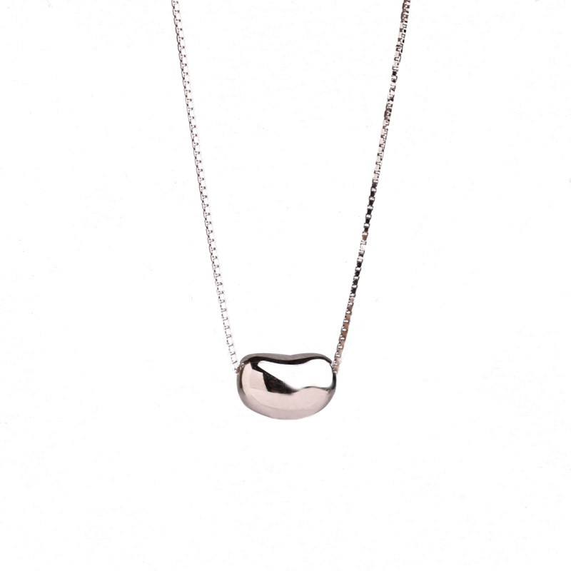 Fashion Aksesoris S925 Sterling Silver Kalung Tren Kepribadian Desain Sederhana