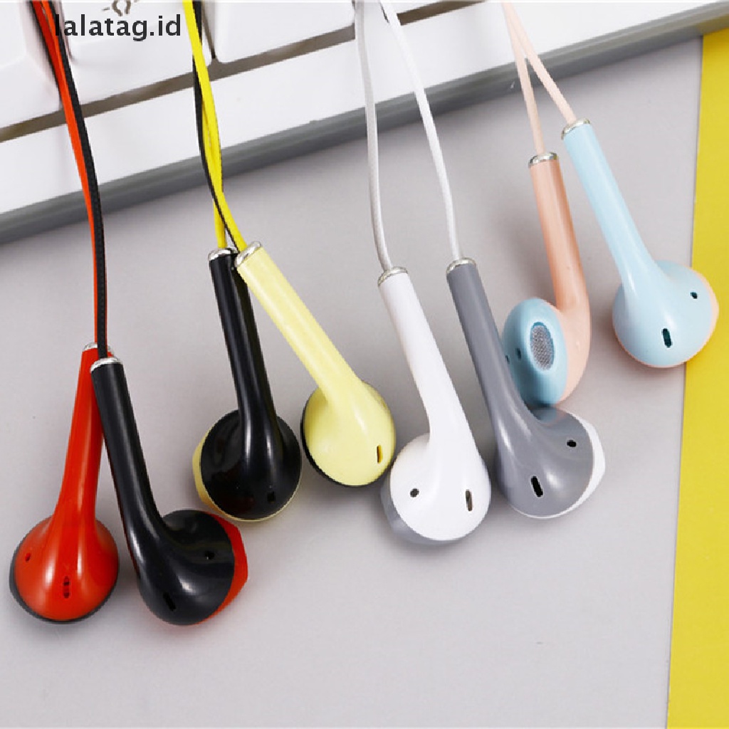 (Flyag) U24 Headset Earphone IN-Ear Kabel Stereo Jack 3.5mm Untuk Musik / Game / Lari