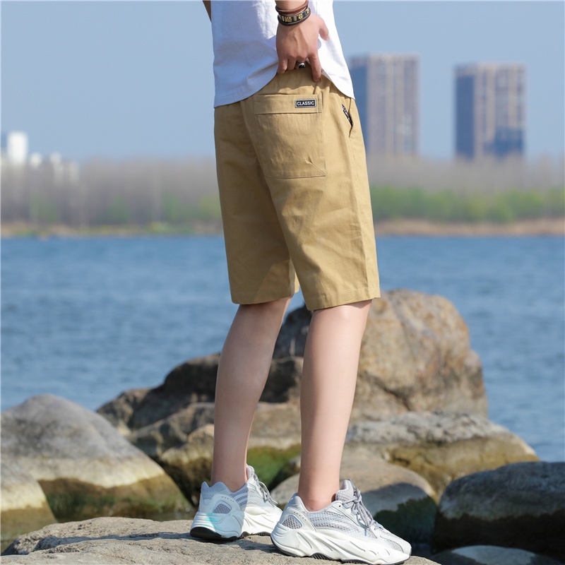 Celana Pendek Pria Sport Casual Olahraga Santai Raga Sporty Cowok Katun Fashion Shorts K8026