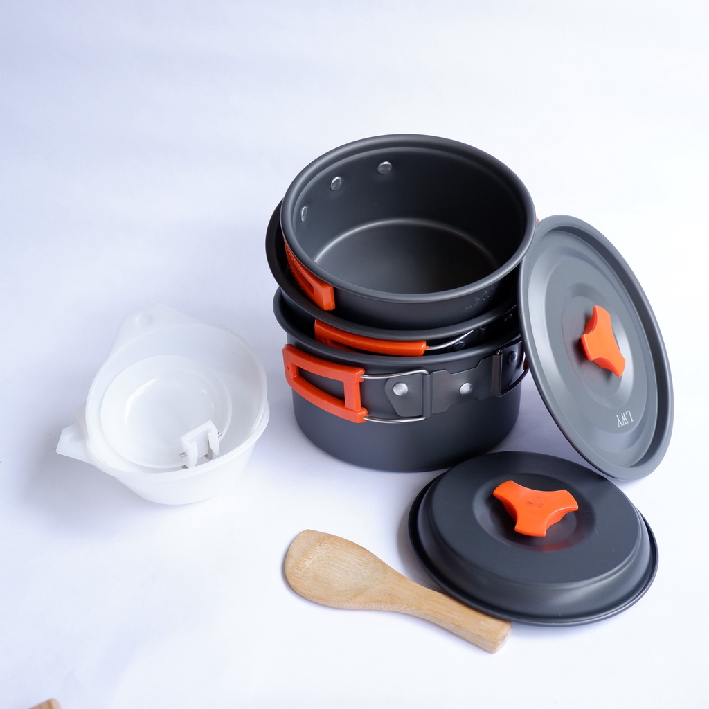 Nesting Ds 300 Nesting Kompor Alat Masak Gunung Cooking Set Kumplit