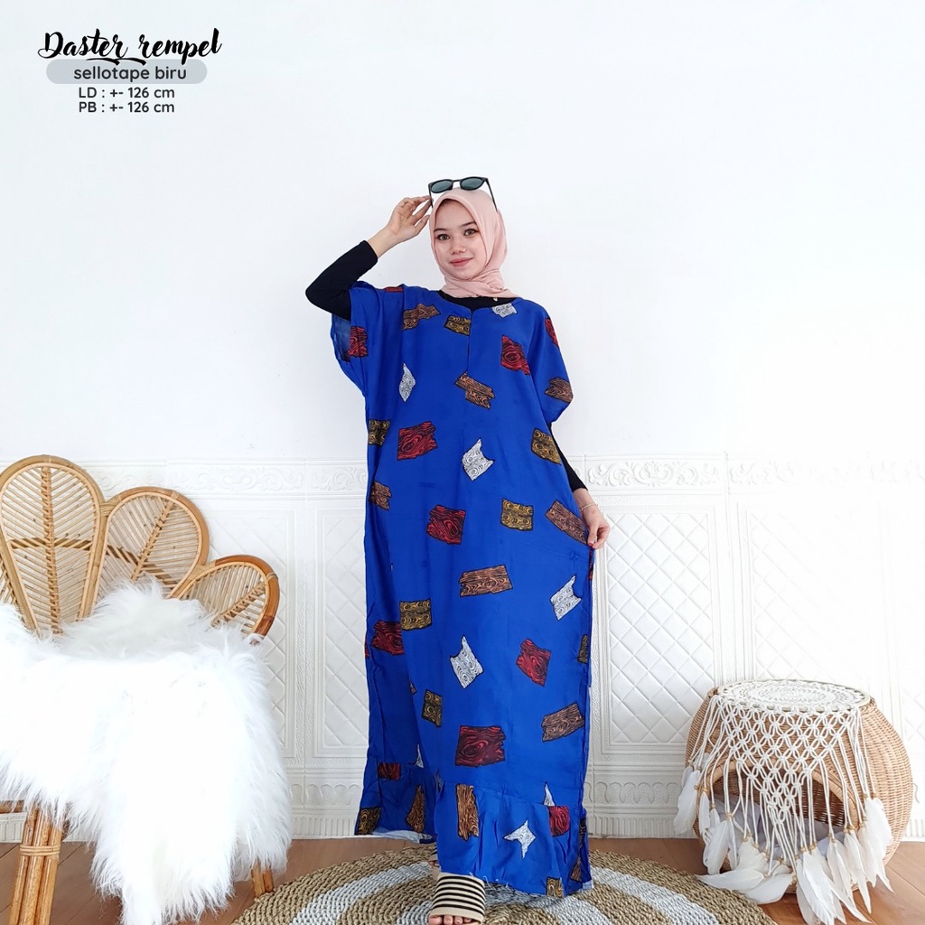 DASTER RAYON PANJANG REMPEL