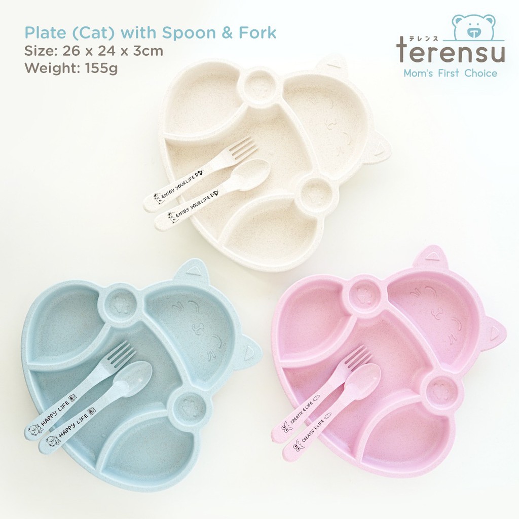 Harga terensu Piring Makan Anak + Sendok Garpu Motif Kucing Set
Perlengkapan Makan