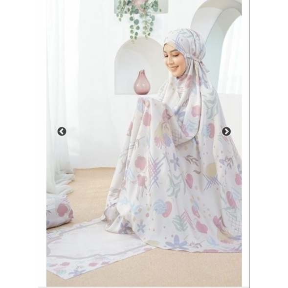 VESELKA MUKENA Nazeena Toasted Ribbon SALE
