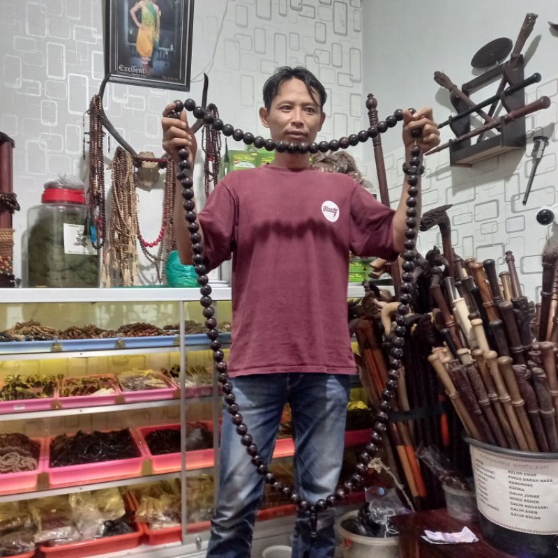 tasbih jumbo 40mm hiasan dinding tasbih besar
