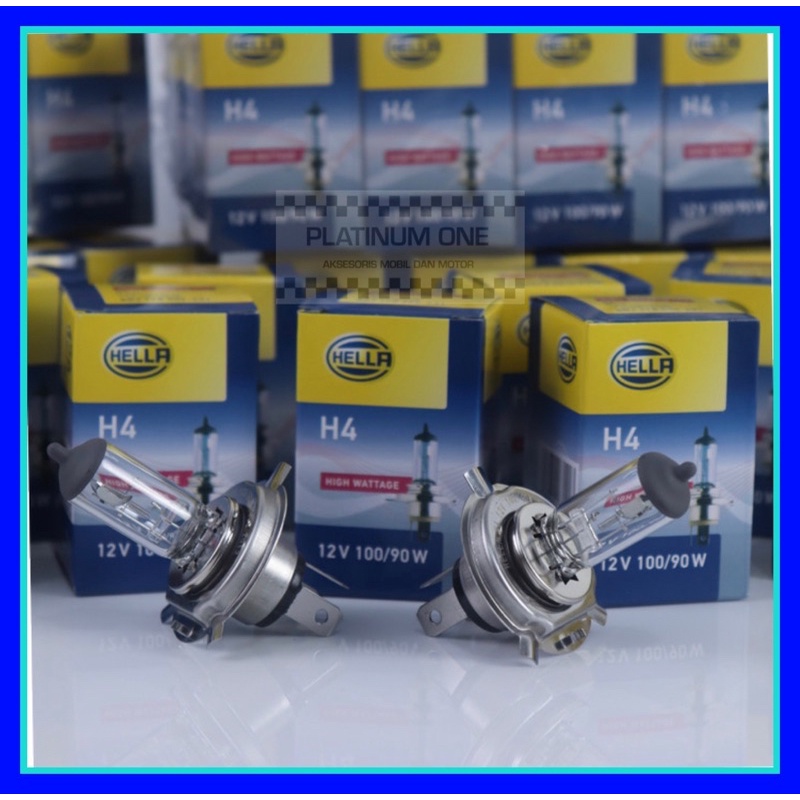 lampu halogen Hella H4 12V